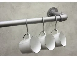 Gardinia S - Haken Industrial Home Ø 25 mm Silber 10 Stück* Seilspanngarnituren