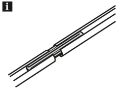 Gardinia Schienenverbinder für Vorhangschiene 13mm Transparent