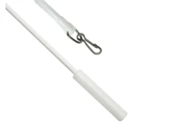 Gardinia Schleuderstab Metall Weiß 100 cm 2-er Pack* Gardinenstangen