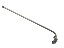 Gardinia Schwenkstange Ø 12 mm Edelstahloptik 55 cm - 85 cm* Vorhänge|Gardinen