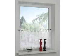 Gardinia Spannvitrage Ø 7/9 mm Schwarz-Matt 40 cm - 60 cm* Vitragestangen