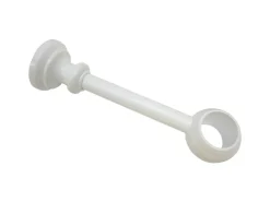 Gardinia Träger Bifo für Ø 28 mm geschlossen Weiß 17 cm