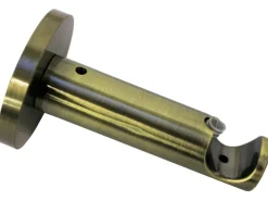 Gardinia Träger Memphis offen Messing-Antik 7,5 cm* Seilspanngarnituren