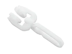 Gardinia T-Rollringe mit Faltenlegehaken Weiß 20-er Pack