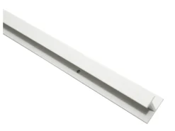 Gardinia T-Schiene Kunststoff Weiß 250 cm* Gardinenschienen