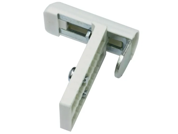 Gardinia Universal-Klemmträger Metall Weiß 2-er Pack* Vorhänge|Gardinen