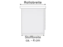 Gardinia Verdunkelungsrollo Blackout 102 cm x 180 cm