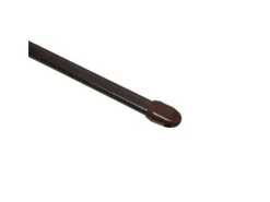 Gardinia Vitragestange flachoval Ø 11 mm 60 cm - 100 cm 2-er Pack* Vorhänge|Gardinen