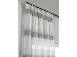Gardinia Vorhangschienen-Set Lucy 1-läufig Schwarz-Matt 160 cm