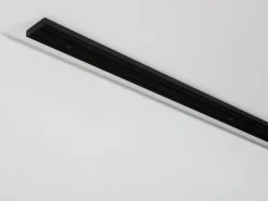 Gardinia Vorhangschienen-Set 2-Lauf Schwarz 210 cm* Insektenschutz|Gardinenschienen