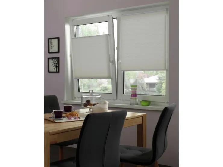 Gardinia Wabenplissee Concept Thermo energiesparend Abdunklung 100 x 130 cm Weiß* Plissees