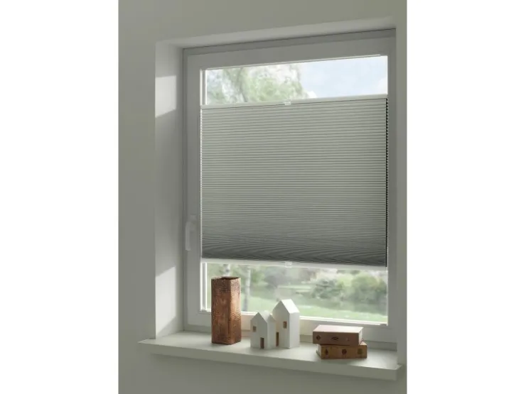 Gardinia Wabenplissee Concept Thermo energiesparend Abdunklung 100 x 130 cm Weiß* Plissees