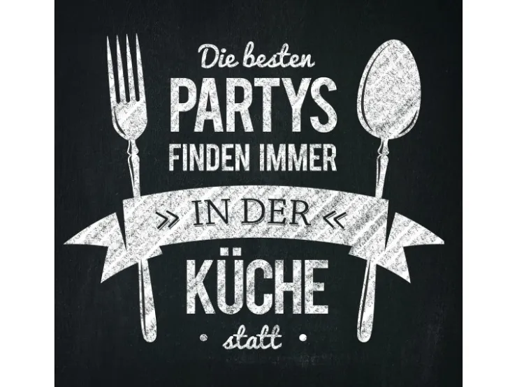 Pro Art Glas-Art Küchenpartys 20 cm x 20 cm* Bilder