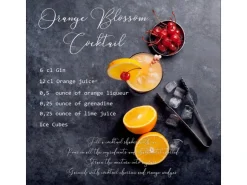 Pro Art Glasbild Orange 20 cm x 20 cm* Bilder