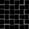 Glasmosaikmatte 3D Black Glossy 30 cm x 30 cm* Mosaik