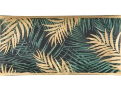 Glasplatte Dark Wonder 0,5 cm x 10 cm x 21 cm Schwarz-Gold* Vasen|Dekorative Figuren