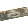 Glasplatte Safari Lodge 21 cm x 10 cm* Dekorative Figuren