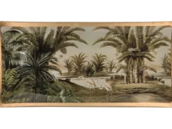 Glasplatte Safari Lodge 21 cm x 10 cm* Dekorative Figuren