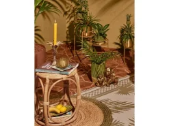 Glasplatte Safari Lodge Glas 14,5cm x 14,5 cm* Dekorative Figuren