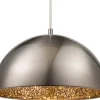 Globo Pendelleuchte Okko Nickel matt