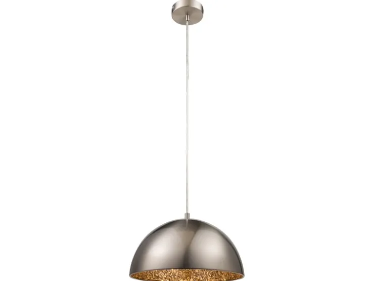Globo Pendelleuchte Okko Nickel matt
