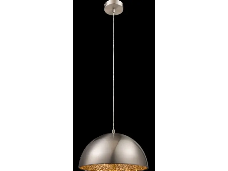 Globo Pendelleuchte Okko Nickel matt