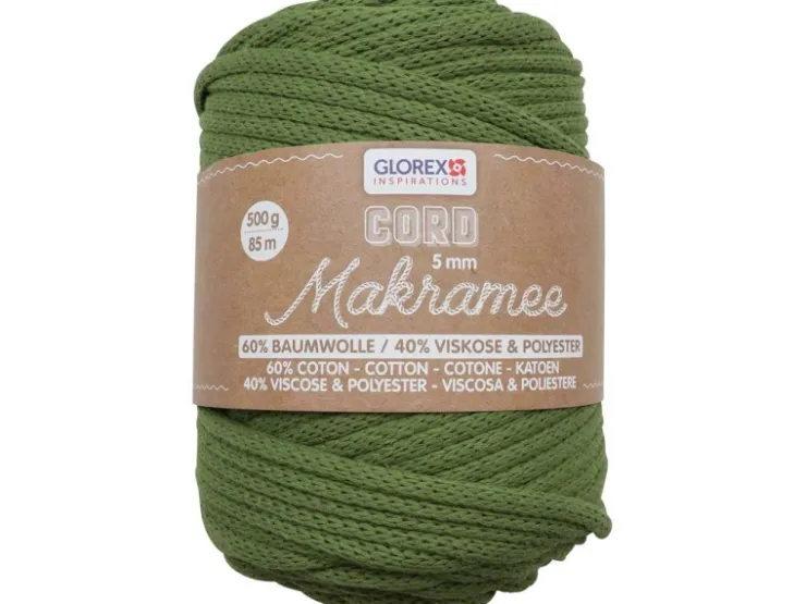 Glorex Makramee Cord 5 mm 500 g Gewebt* Künstlerzubehör