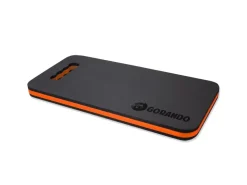 GORANDO Premium Kniekissen für Garten Haus Werkstatt Sitzkissen Kniematte 44x22cm Orange* Kissen