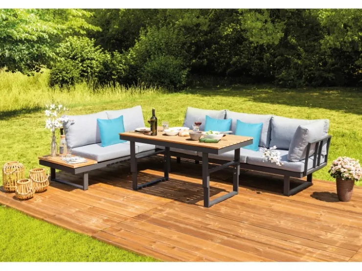 Greemotion Lounge-Gruppe San José 3-teilig Braun* Sofas