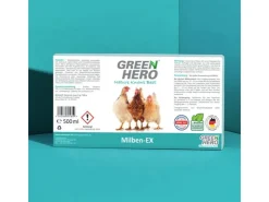 GreenHero Milben-Ex Milbenspray für Hühner - aus Palmarosa Blättern