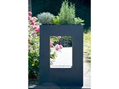 Dobar Großer Design-Gartenbrunnen mit Pflanzen-Option 54,5 cm x 19 cm x 76 cm* Zimmerbrunnen