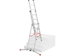 Hailo Alu-Kombileiter S100 Profi Lot 287 cm x 122 cm x 118 cm Aluminium* Leitern