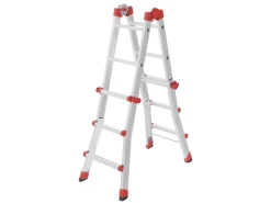 Hailo Alu-Multifunktionsleiter M80 Aluminium 135 cm x 49 cm x 88 cm* Leitern