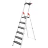 Hailo Alu-Sicherheits-Stehleiter L100 TopLine 6-stufig* Leitern|Klapptritte