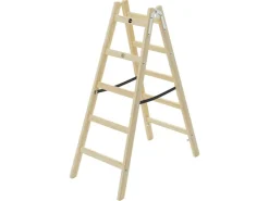 Hailo Holz-Doppelsprossenleiter H40 StandardLine 2 x 5 Sprossen* Leitern