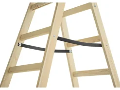 Hailo Holz-Doppelsprossenleiter H40 StandardLine 2 x 6 Sprossen