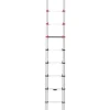 Hailo Sicherheits-Teleskopleiter FlexLine 260 Aluminium 9-stufig bis 150 kg
