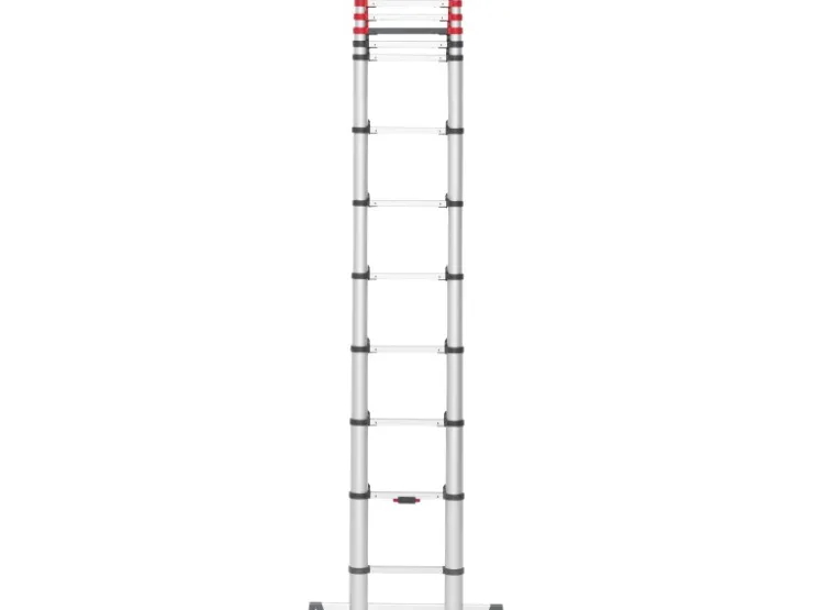 Hailo Sicherheits-Teleskopleiter FlexLine 380 Aluminium 13-stufig bis 150 kg