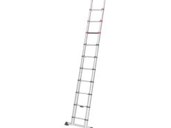 Hailo Sicherheits-Teleskopleiter FlexLine 320 Aluminium 11-stufig bis 150 kg