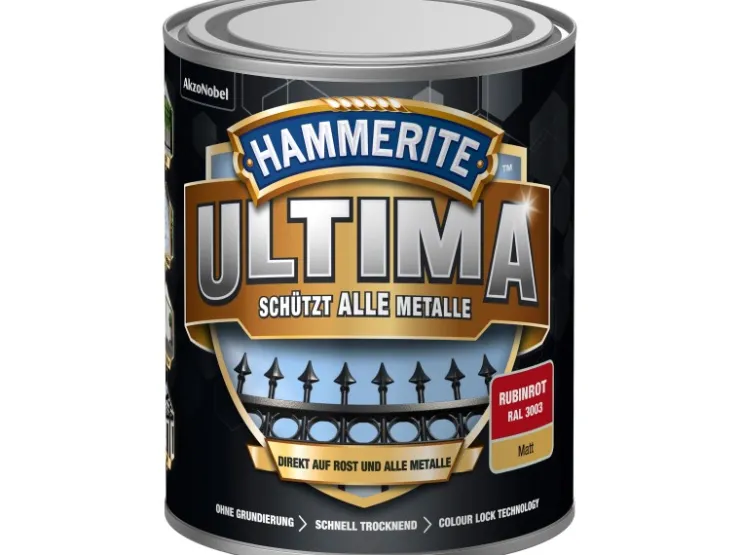 Hammerite Ultima Premium Metall-Schutzlack matt 750 ml* Speziallacke