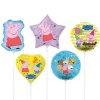 Happy People Mini Folienballon Peppa Pig 5-fach Sortiert Mehrfarbig* Geschenkartikel
