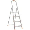 Haushaltsleiter 4-stufig Aluminium