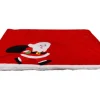 Heim Haustierdecke mit weihnachtlichem Motiv Gr. 100 x 70 cm Rot* Hundebedarf