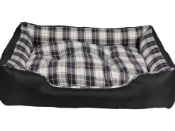 Heim Hunde-und Katzenbett mit herausnehmbarem Kissen 75 cm x 58 cm x 19 cm