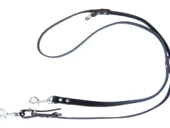 Heim Hunde-Vorführleine Softleder Breite 20 mm Länge 240 cm Braun* Hundebedarf