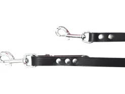 Heim Hunde-Vorführleine Softleder Breite 20 mm Länge 240 cm Braun* Hundebedarf
