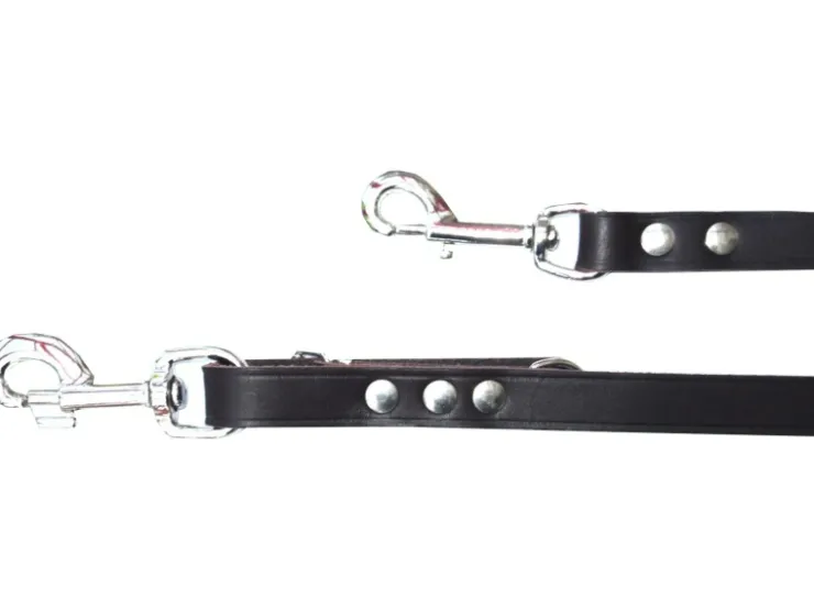 Heim Hunde-Vorführleine Softleder Breite 20 mm Länge 240 cm Braun* Hundebedarf
