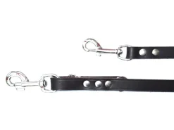Heim Hunde-Vorführleine Softleder Breite 20 mm Länge 240 cm Braun* Hundebedarf