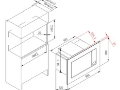 Held Möbel Küchenzeile Mailand 370 cm -Grau Matt mit E-Geräten* Schweberegale