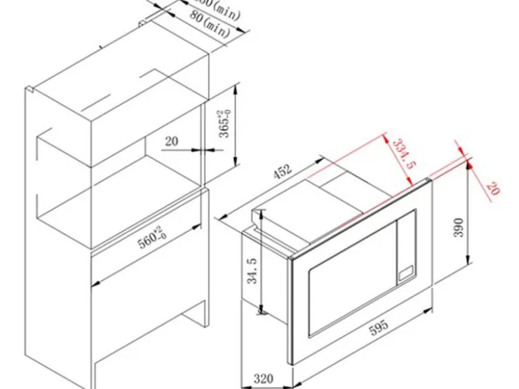 Held Möbel Küchenzeile Mailand 370 cm -Grau Matt mit E-Geräten* Schweberegale